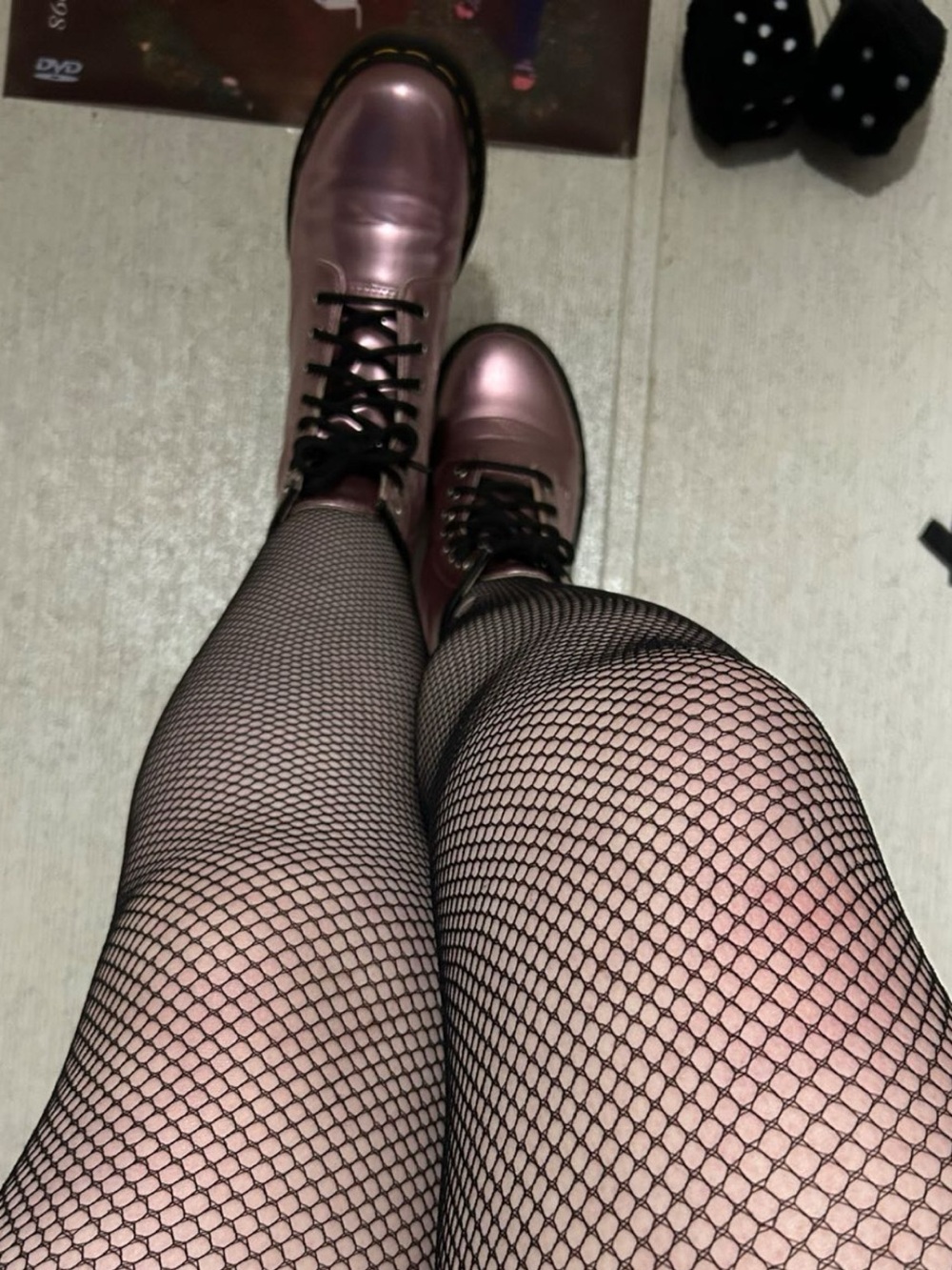 Metallic Vegan Doc Martens